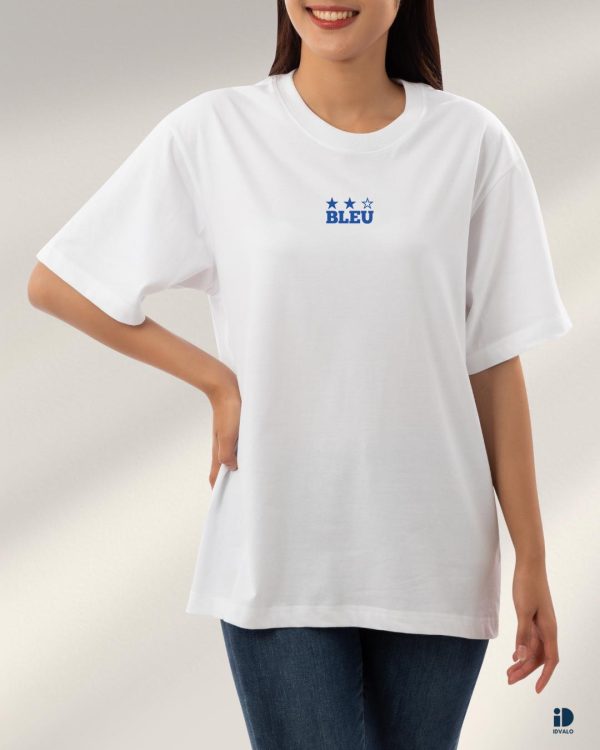T-shirt ID Bleu 2026 oversize